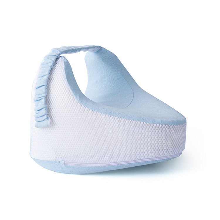 Memory Foam Leg Pillow Breathable Heart Shaped Leg Pillow with Heightening on Both Sides