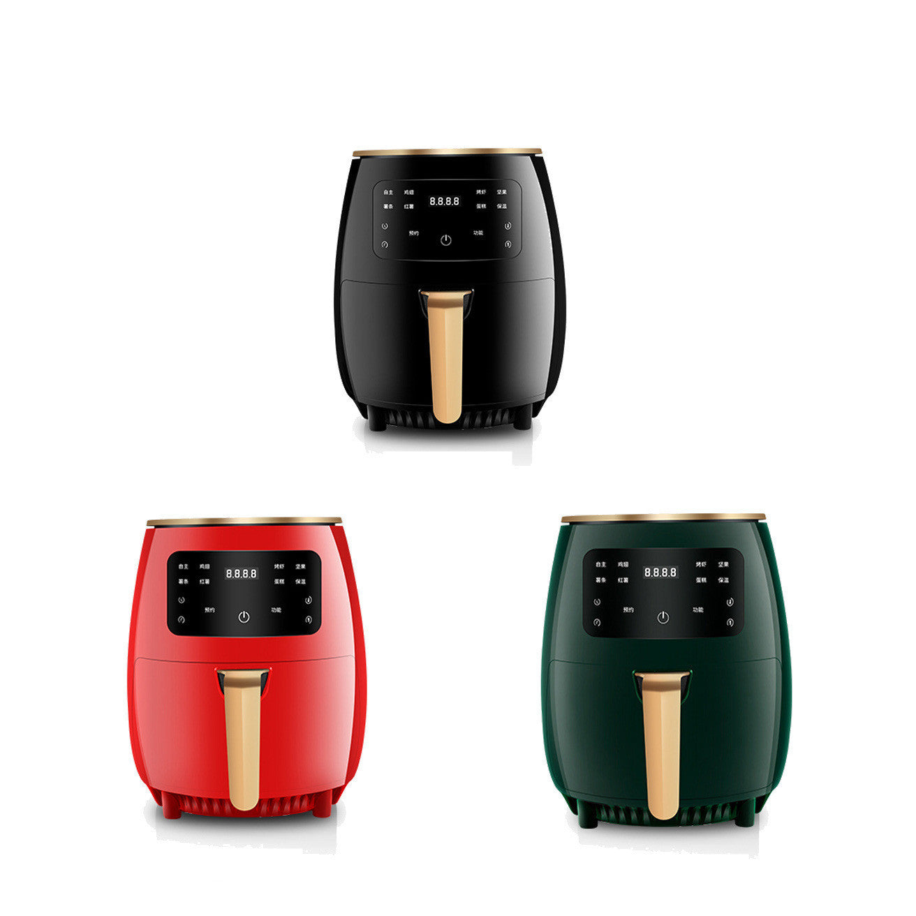 Mini Portable 4.5L Smart Air Fryer
