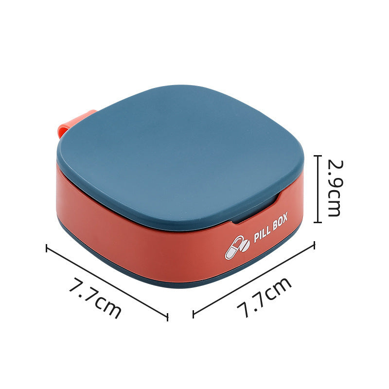 Pill Box, Portable, Separate Storage, Carry Pill Box