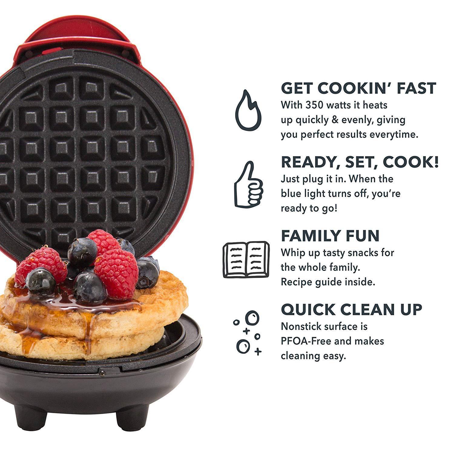 Mini Breakfast Waffle Maker