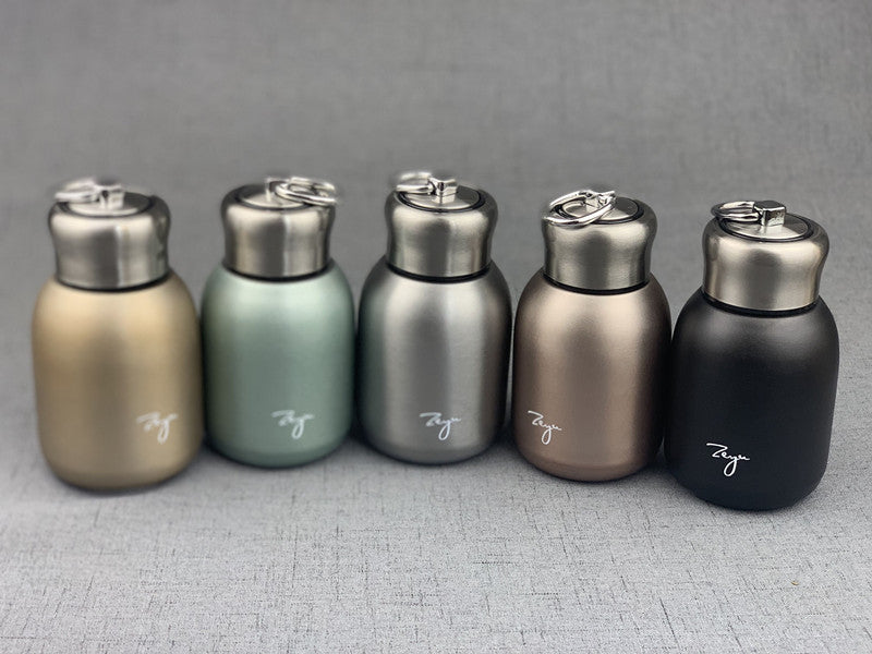 Creative Stainless Steel Vacuum Frosted Insulation Cup Portable Portable Water Cup