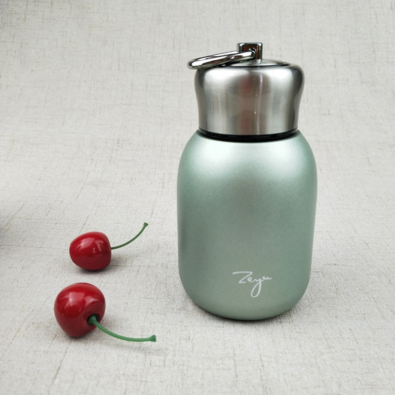 Creative Stainless Steel Vacuum Frosted Insulation Cup Portable Portable Water Cup