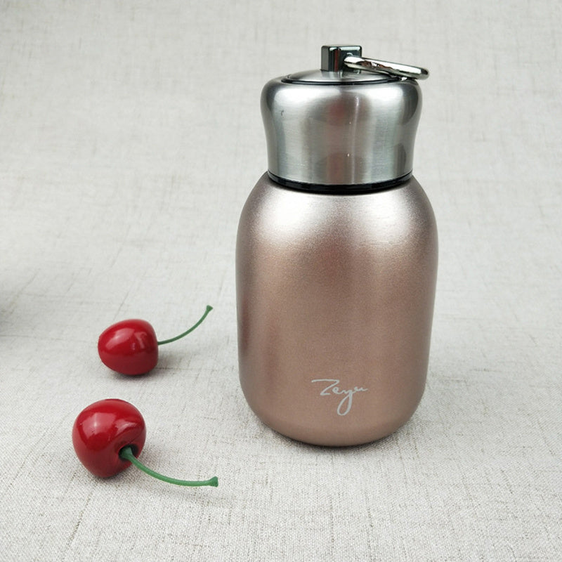 Creative Stainless Steel Vacuum Frosted Insulation Cup Portable Portable Water Cup