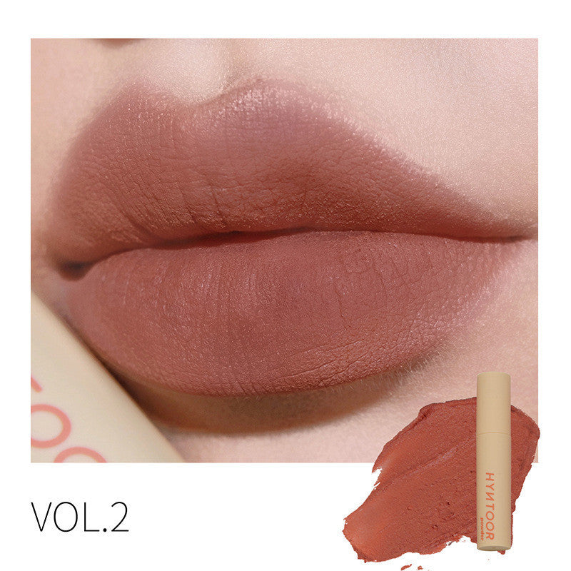Macaron Pink Matte Matte Velvet Lip And Cheek Dual-Use Lip Glaze