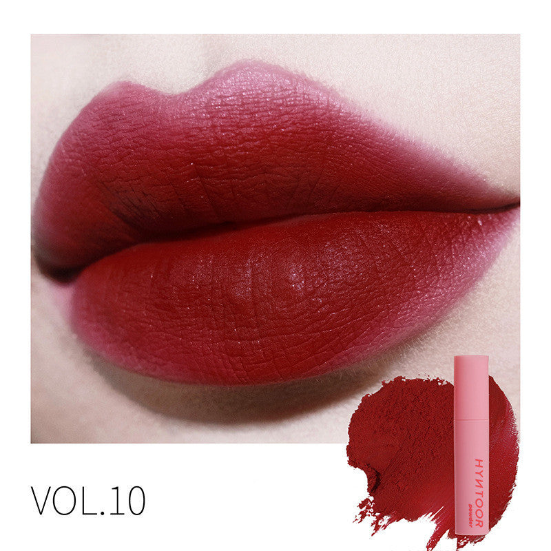 Macaron Pink Matte Matte Velvet Lip And Cheek Dual-Use Lip Glaze