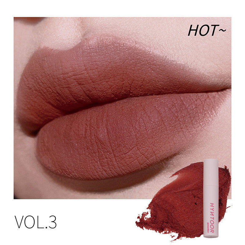 Macaron Pink Matte Matte Velvet Lip And Cheek Dual-Use Lip Glaze
