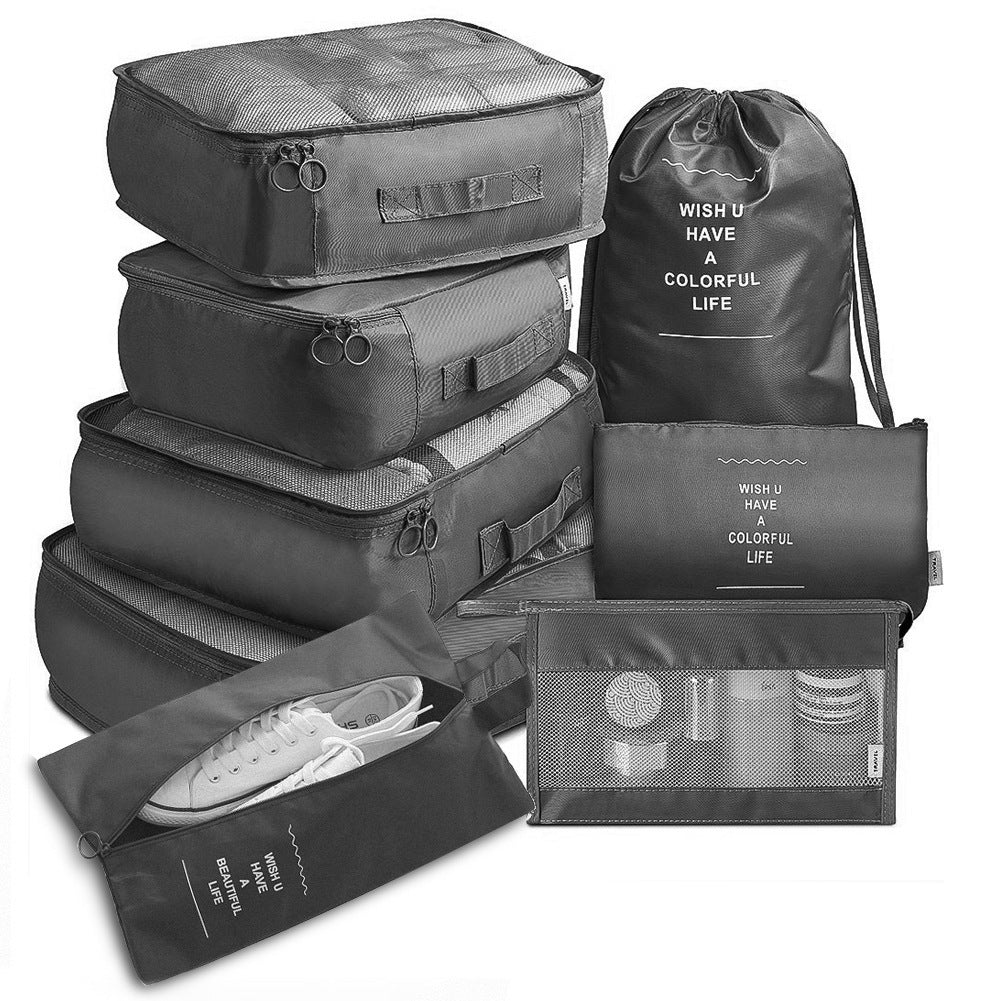 8-Piece Luggage Divider Travel Organizer