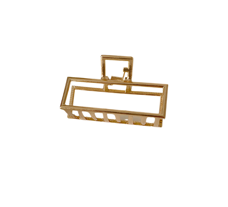 Minimalist Hair Clip Gold Silver