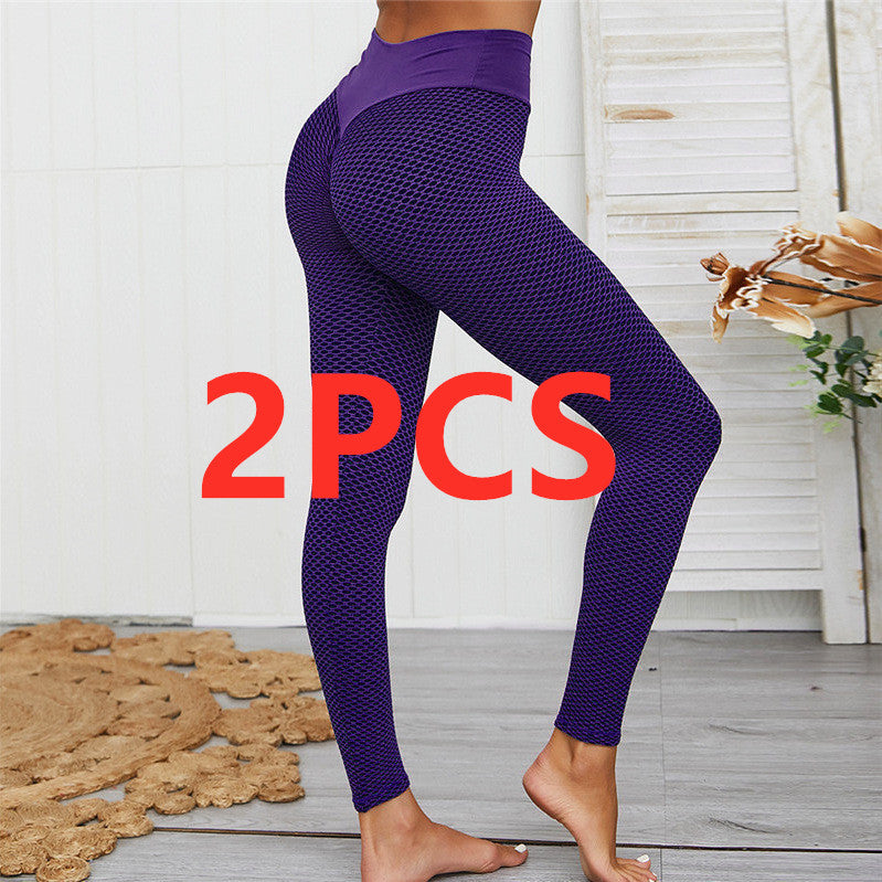 Peach Hip Fitness Pants Yoga Tights
