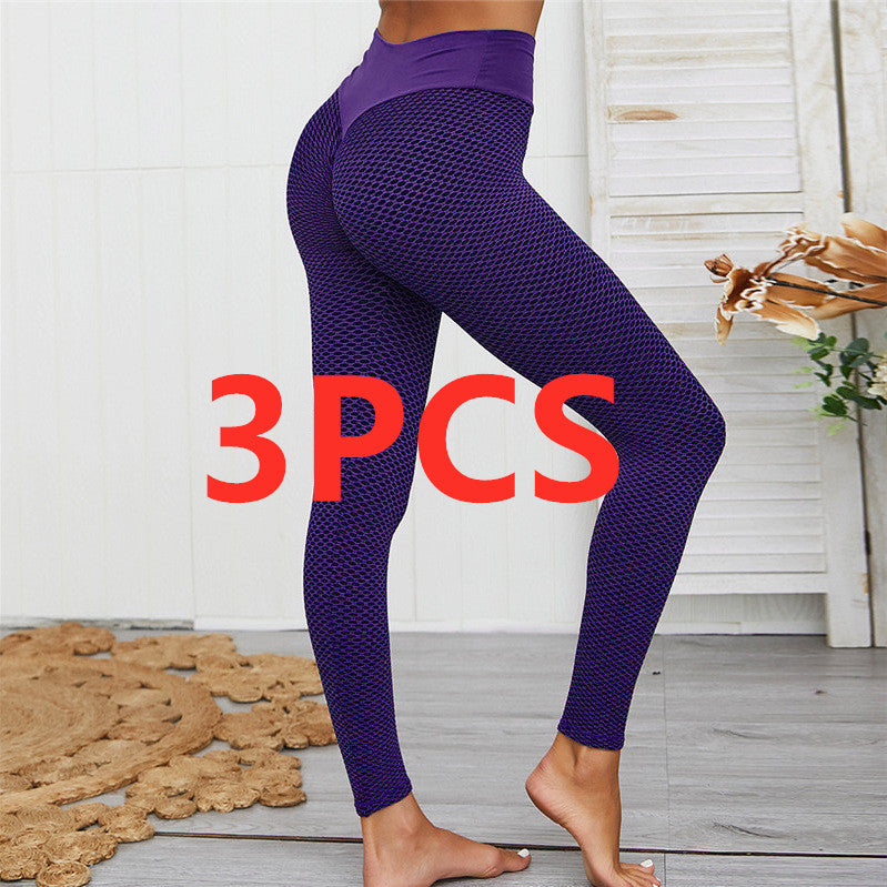 Peach Hip Fitness Pants Yoga Tights