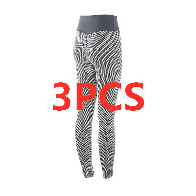 Peach Hip Fitness Pants Yoga Tights
