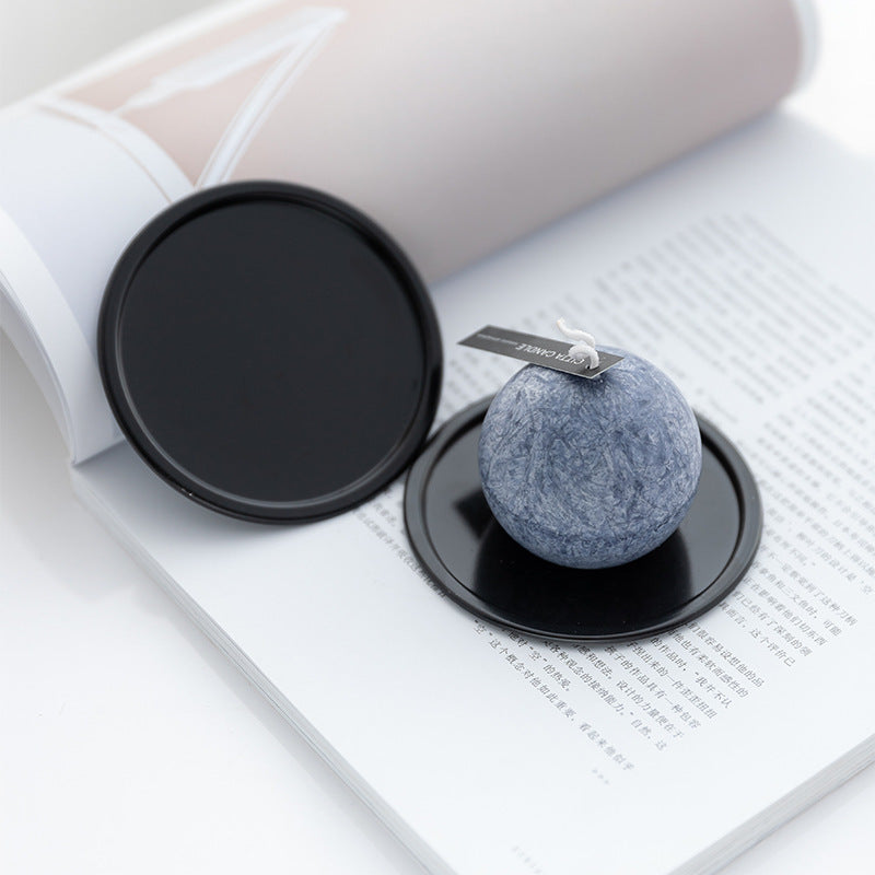 Aromatherapy Candle Tray Metal Candle Holder Candle Wax Drip Base