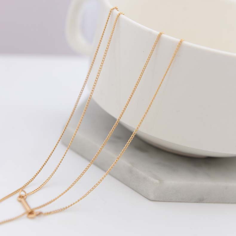 Korean Simple Multi Layer Geometric Circle Pendant Necklace Women's New Year Accessories Sweater Chain Accessories Drop Shipping