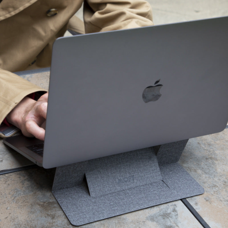 Invisible folding portable desktop Holder