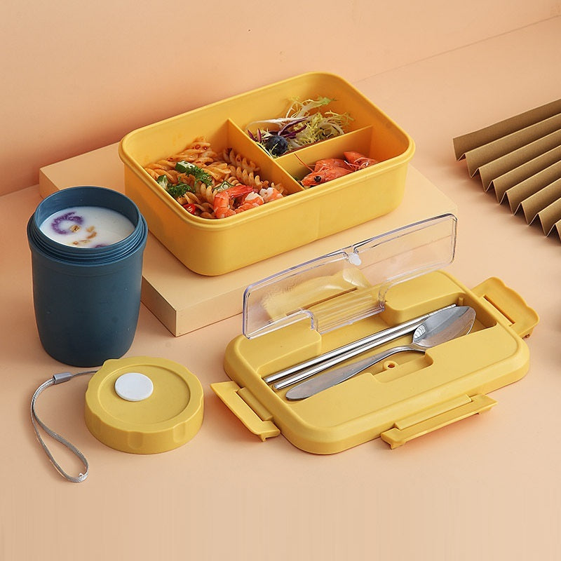 Microwaveable Heating Wheat Straw Bento Box