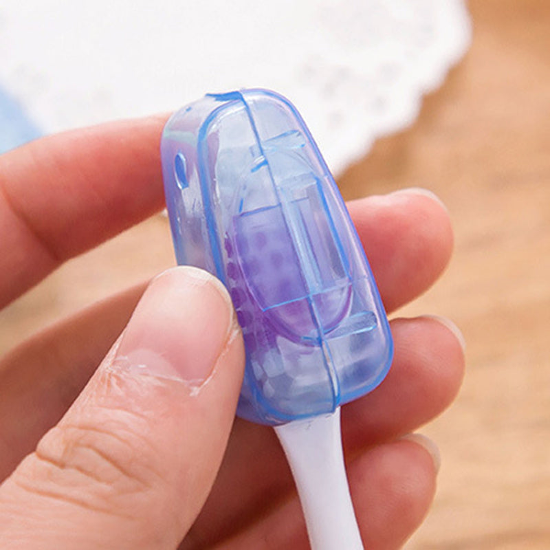 Travel portable toothbrush head cover