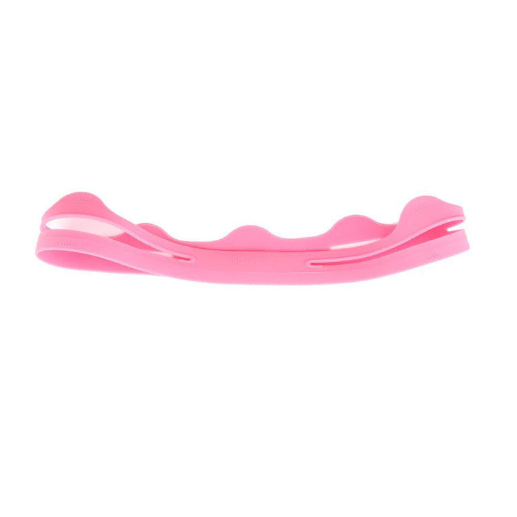 Elastic sweat-proof silicone headband