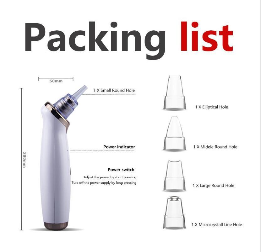 Blackhead Remover Pore Suction Acne Clearing Facial Device