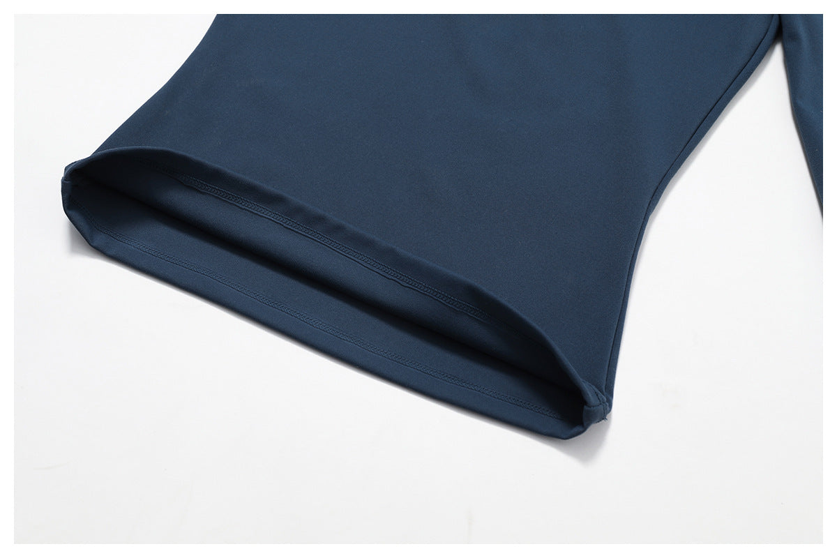 Women's Slim Yoga Suits Long Sleeve Pullover Top And Shorts Fashion Fitness Sports Clothing For Women