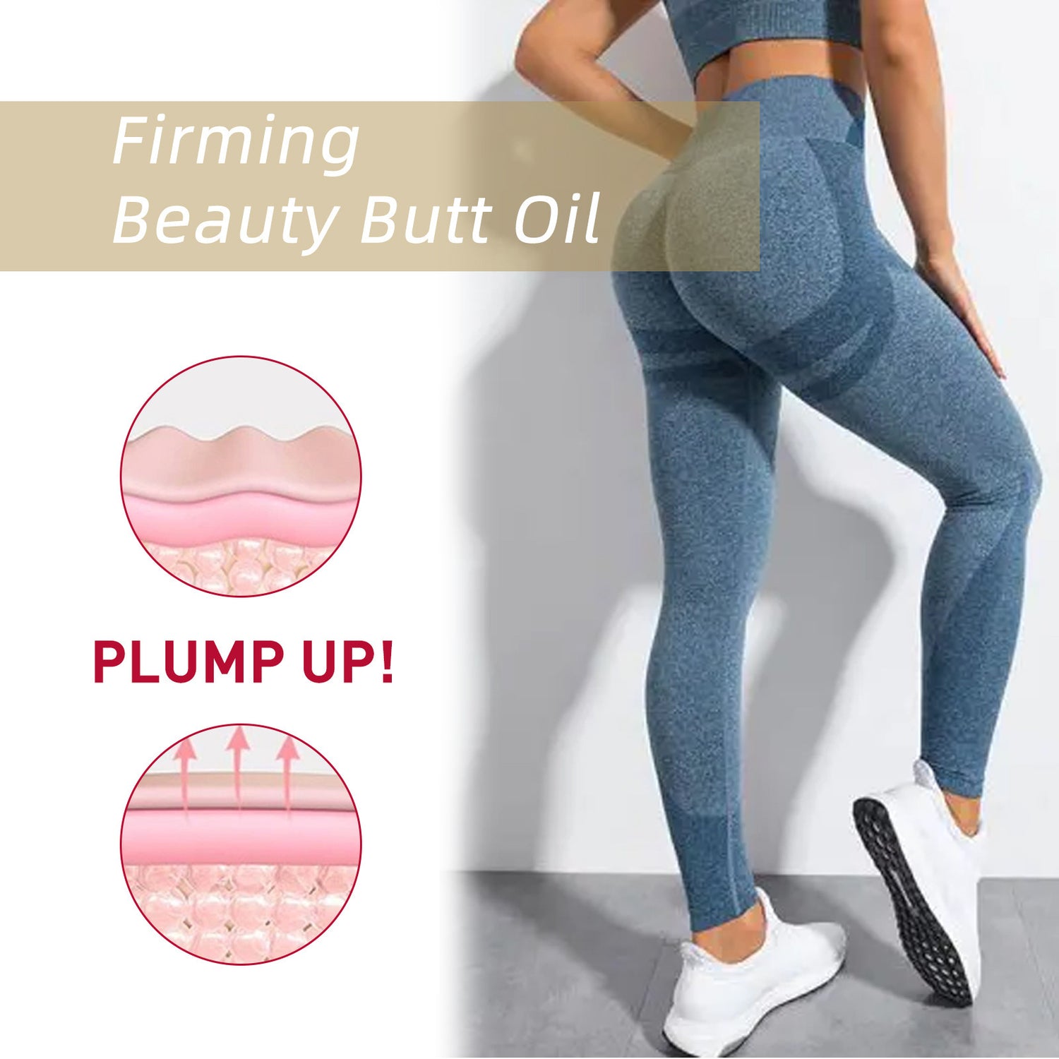 Hip Buttock Firming Lifting Massage Essential Oil