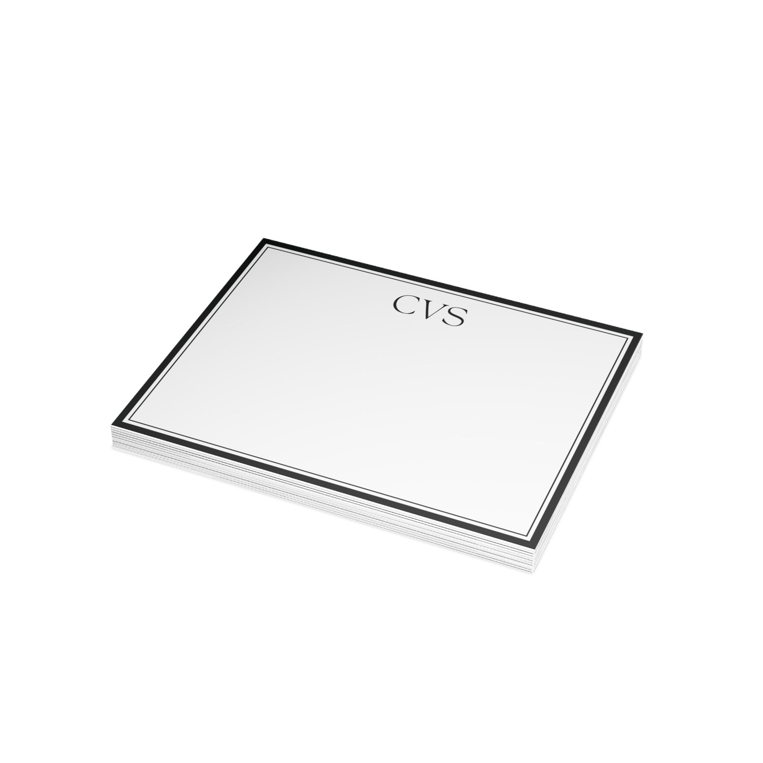 Stationary Set - Formal Border Postcard Bundles (Envelopes Included)