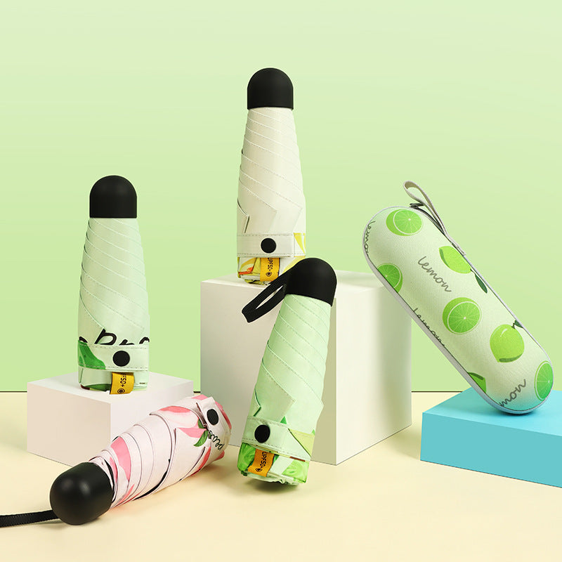 Mini Fruit Graphic Umbrella