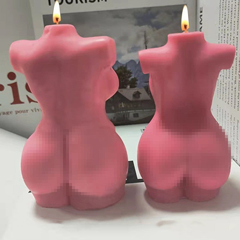 Human-shaped Plaster Epoxy Portrait Aromatherapy Candle Mould