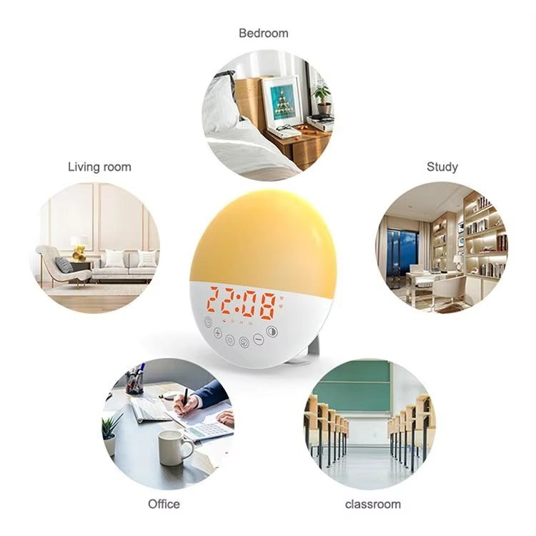 Popular Natural Light Siren Best Selling Halloween Wake Up Light