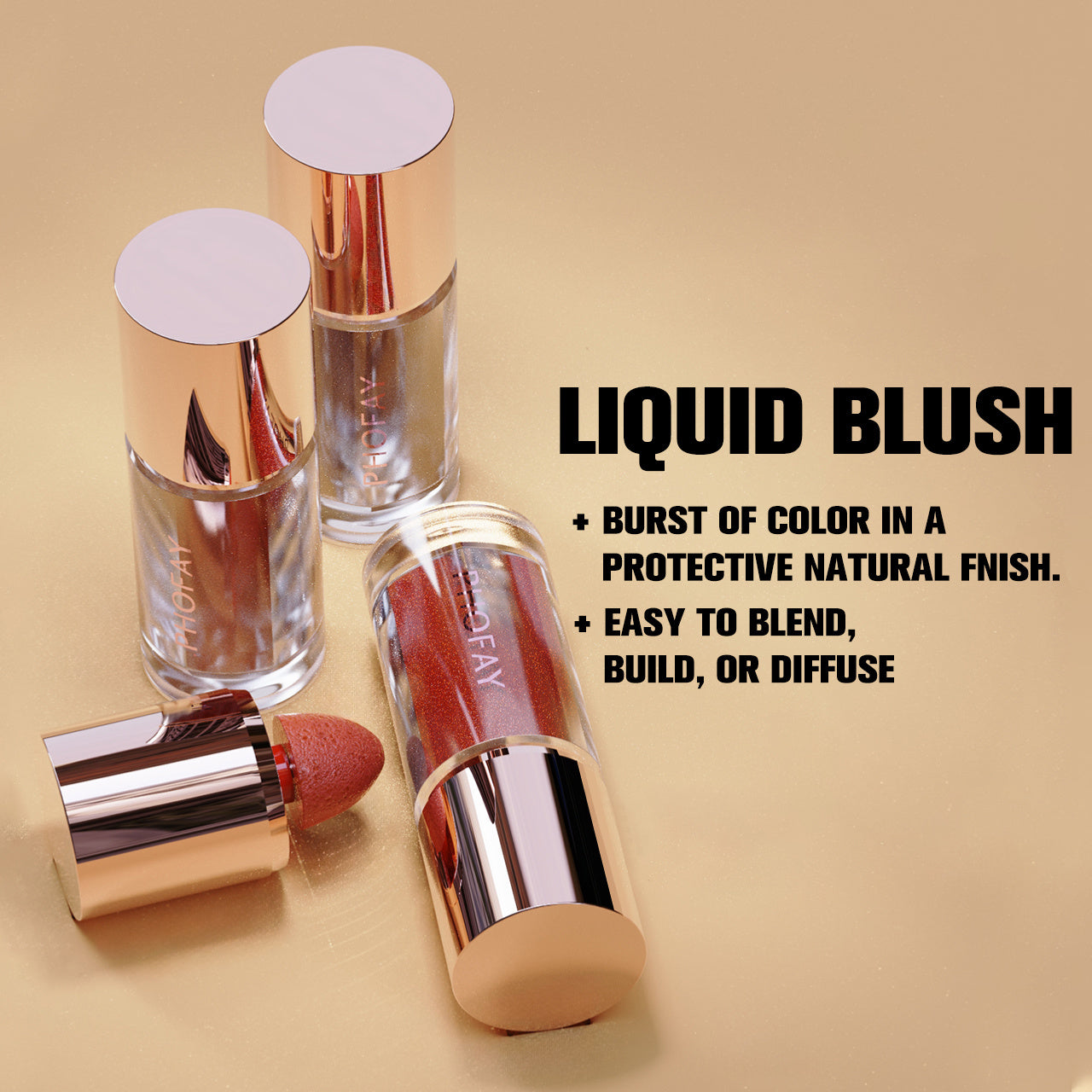 PHOFAY Liquid Mousse Blush
