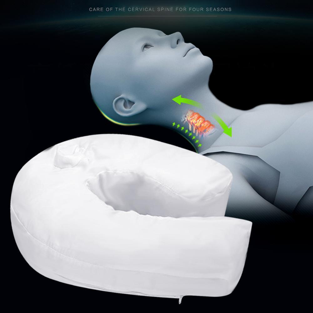 Side Sleeper Pro Therapeutic Neck and Back Cotton Pillow