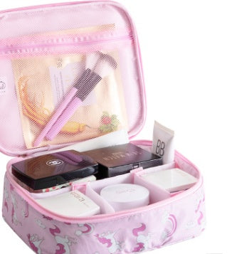 Travel cosmetic bag portable storage bag portable business travel portable trumpet