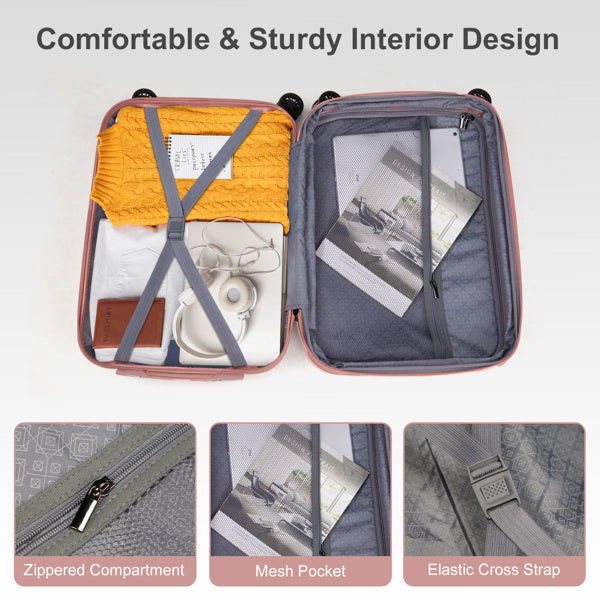 2-Piece Expandable Luggage Set