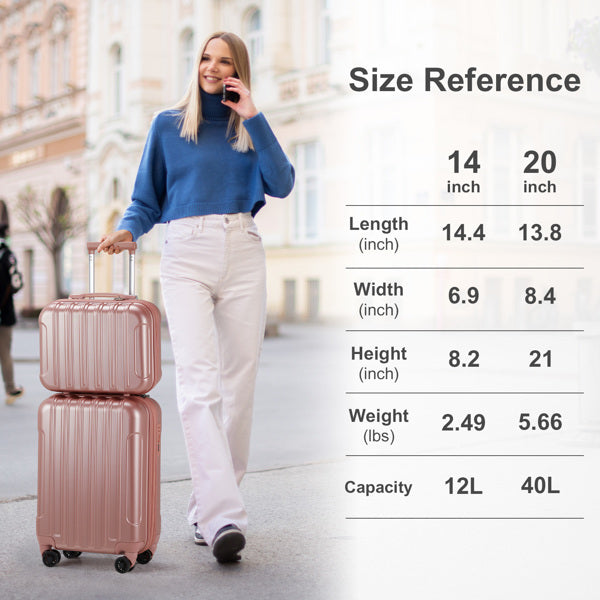 2-Piece Expandable Luggage Set