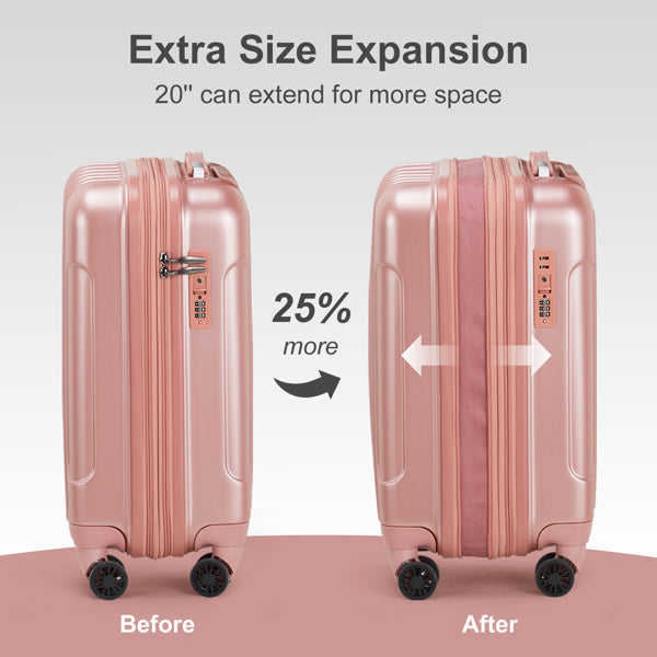 2-Piece Expandable Luggage Set