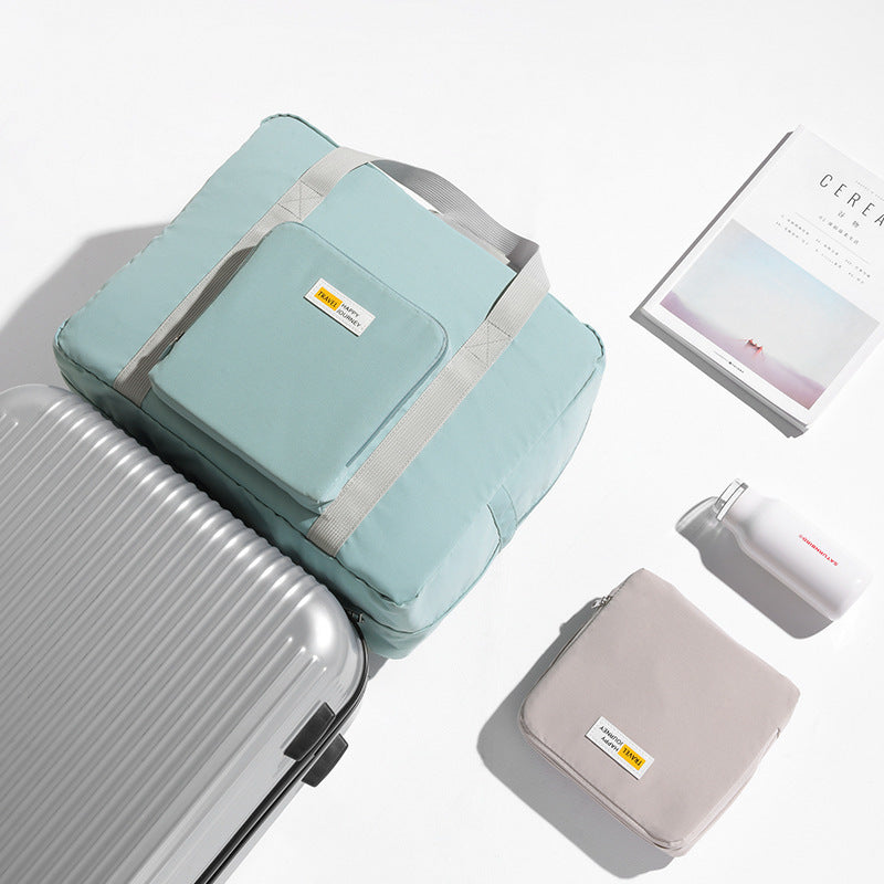 Foldable Travel Duffel Bag Tote Carry On Luggage For Women And Men Fitness Bag