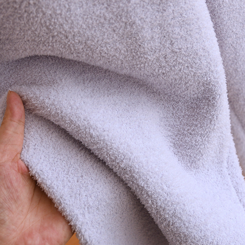 Soft Fleece Pajama Set, Top and Pants