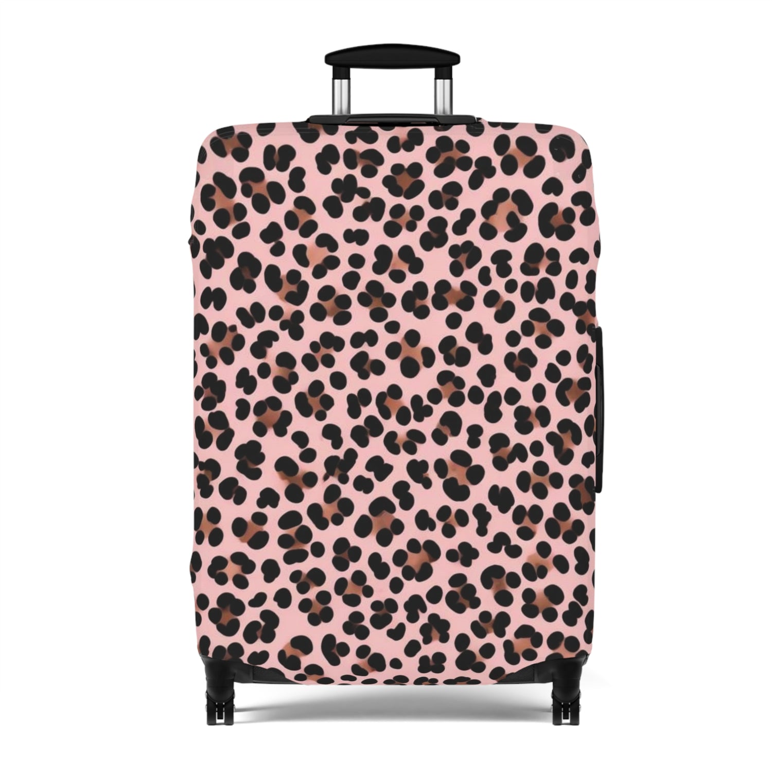 Pink Leopard Luggage Cover