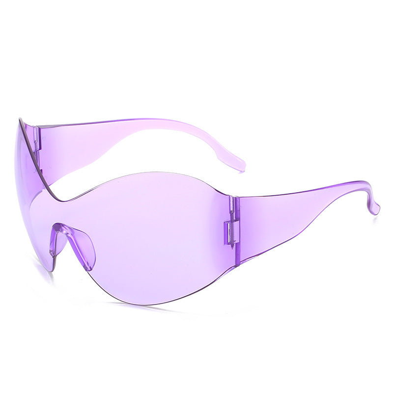 Steampunk Women's Oversized Sunglasses Trend