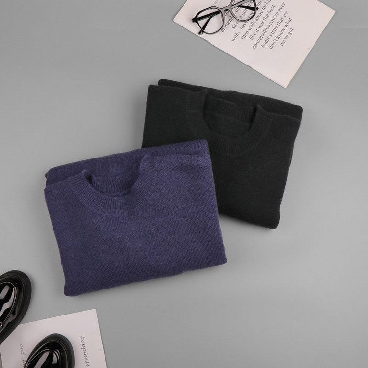 Oversize Women Sweater Plus Size Mid-length Elegant Sleeve