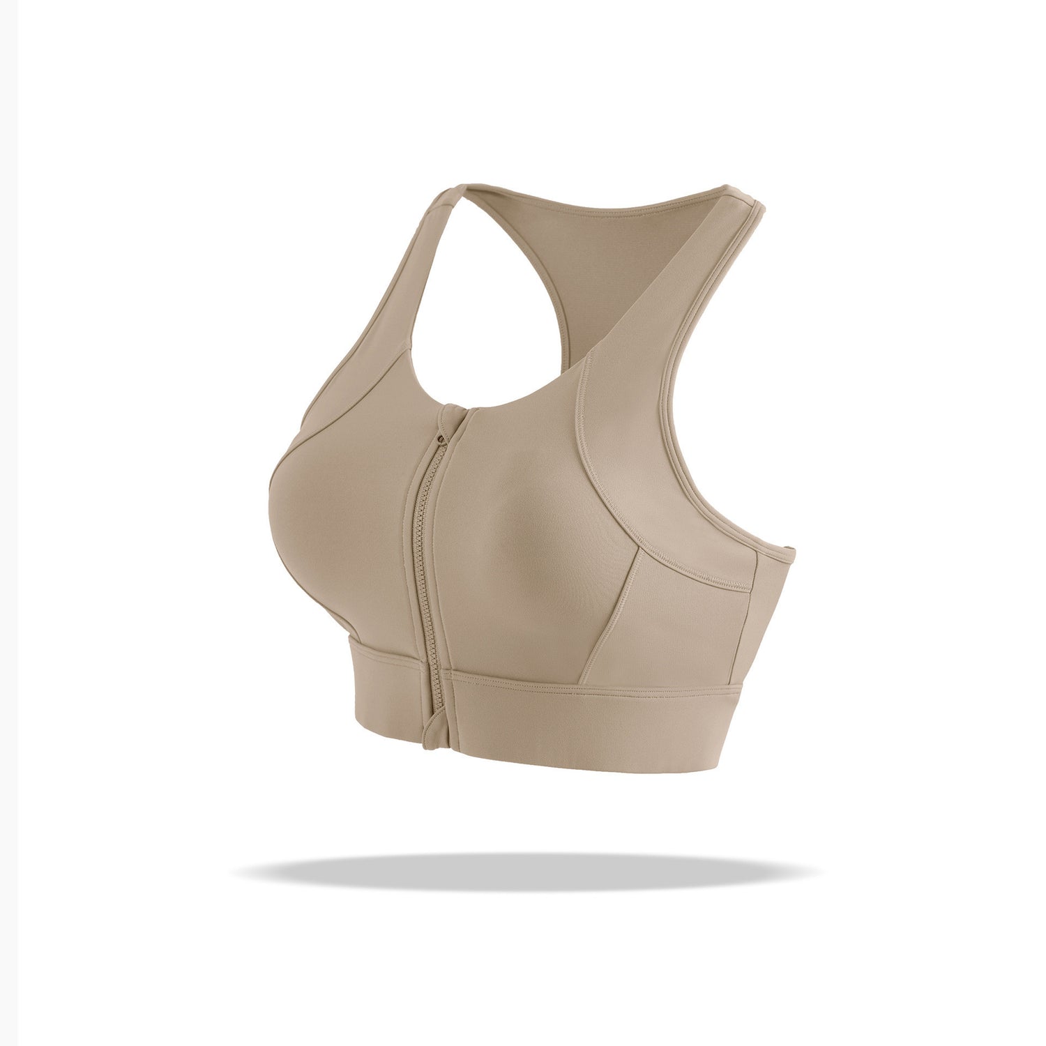 Easy On And Off Front Zipper Women's Sports Bra