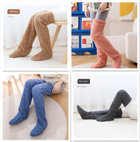 Long Fuzzy Fleece Warm Socks