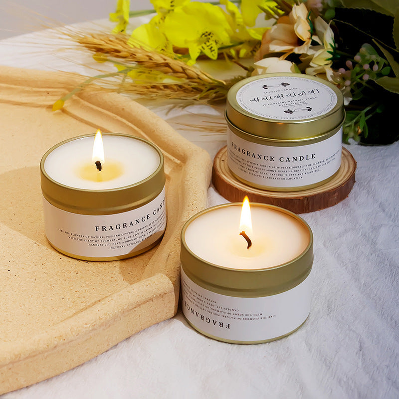 Travel Safe Essential Oil Aromatherapy Candle Improve Sleep + Relaxation