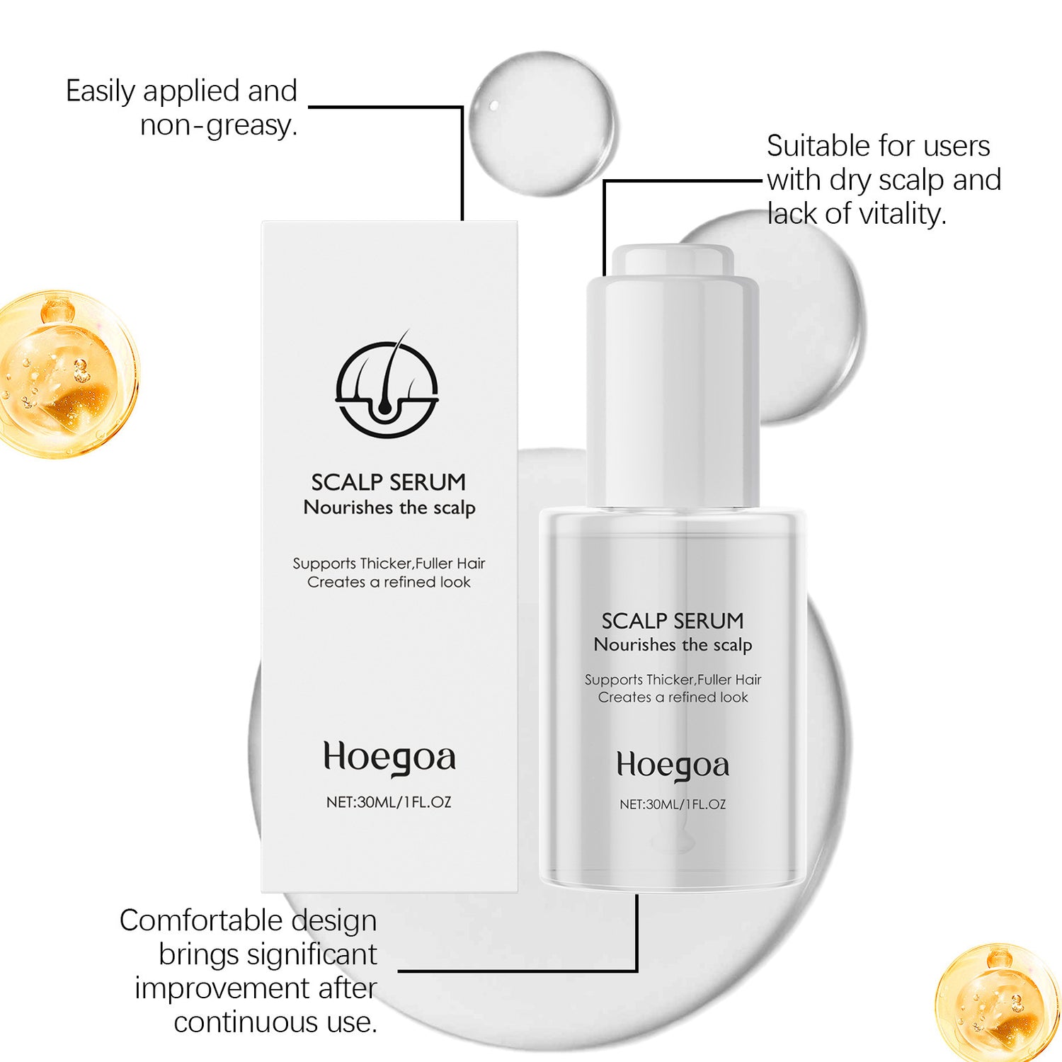 Gentle Moisturizing Scalp Care Smooth Hair Gloss Hair Conditioner