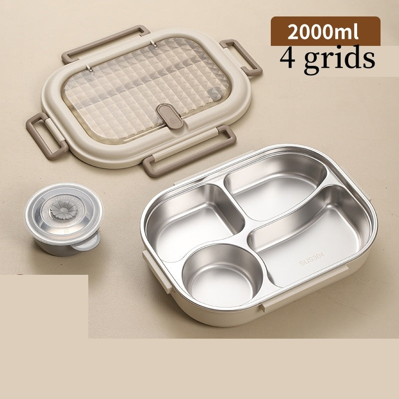 304 Insulated Lunch Box Can Enter Microwave Bento Box