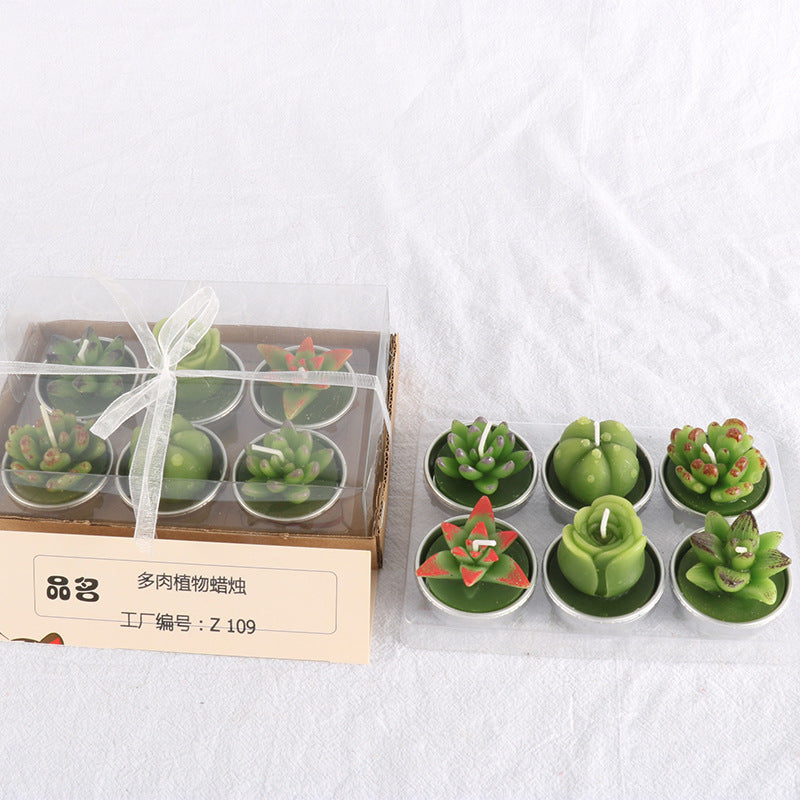 Succulent Cactus Candle Aromatherapy