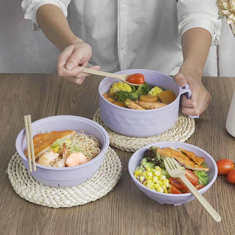 Ramen Noodle Bowl Tableware Set 6-pc