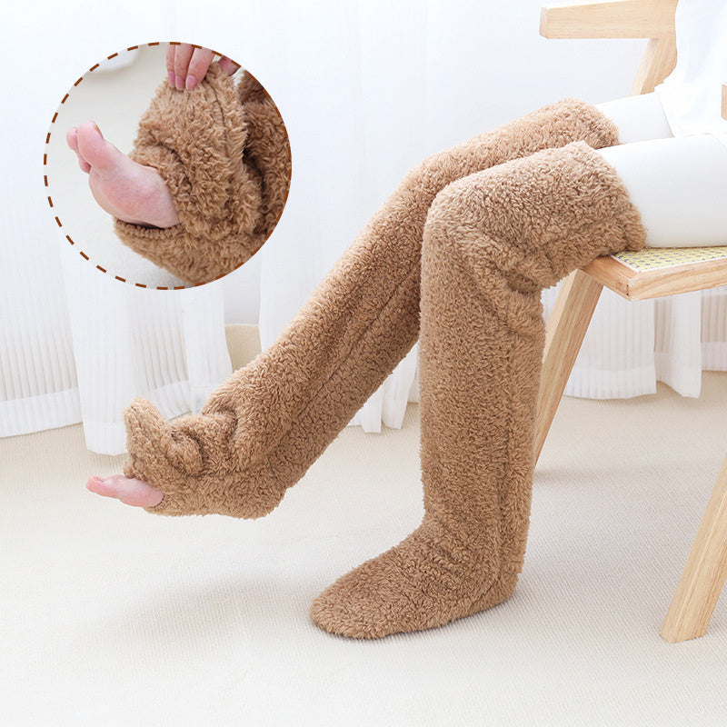 Long Fuzzy Fleece Warm Socks
