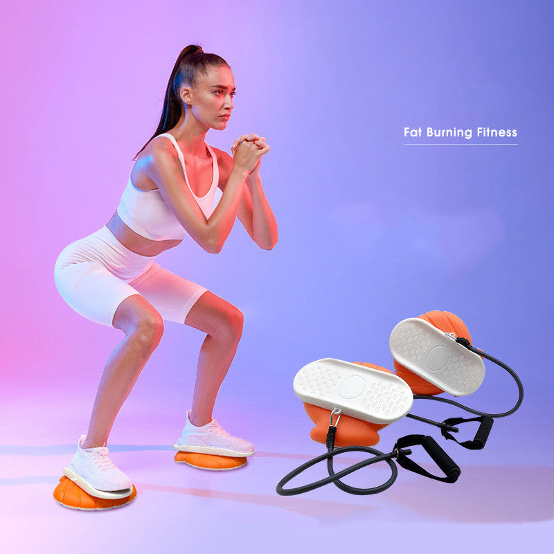 Bodybuilding Balance Stepper Tension Shaping Squat Booster