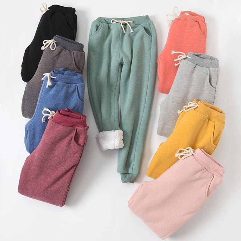Thick Fleece Lined Sweatpants