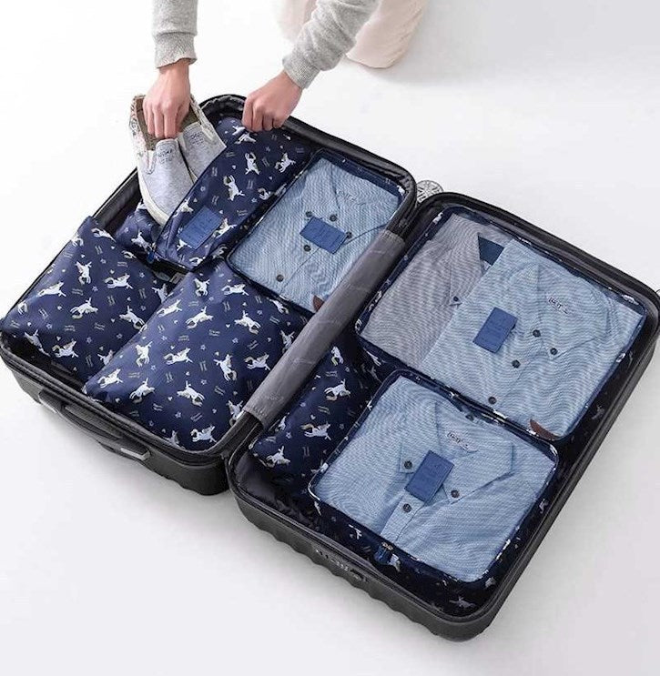 Travel storage bag set